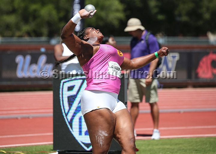2018Pac12D1-020.JPG - May 12-13, 2018; Stanford, CA, USA; the Pac-12 Track and Field Championships.